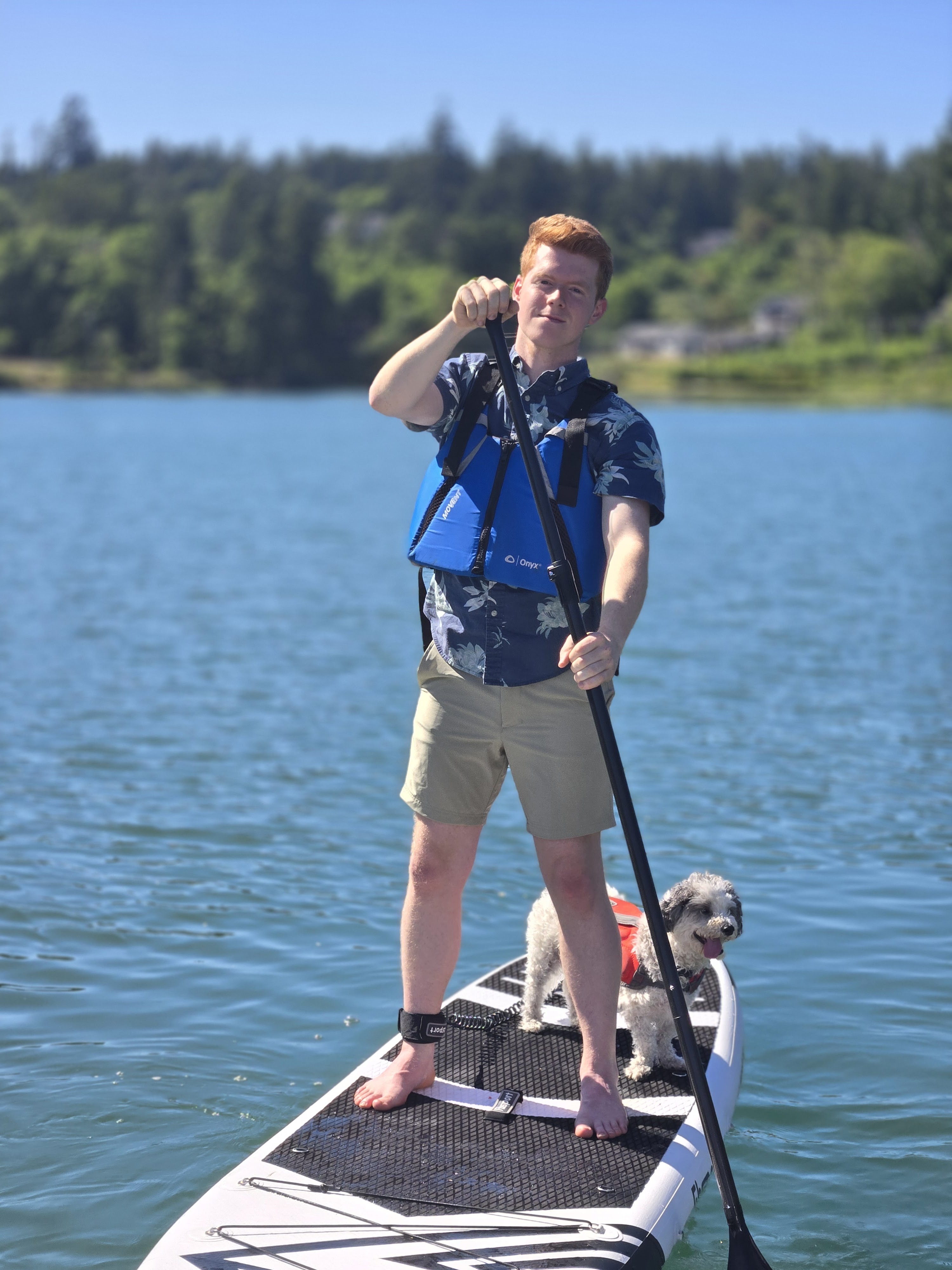Me doing something fun